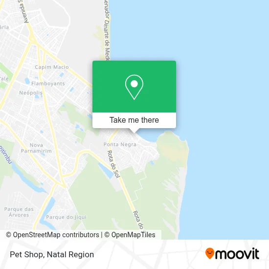 Pet Shop map
