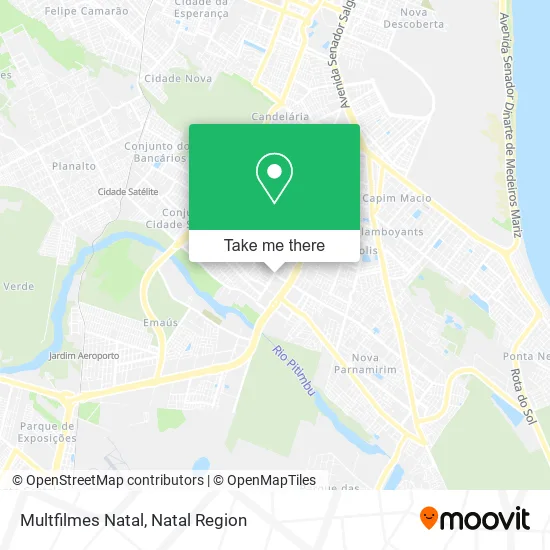 Multfilmes Natal map