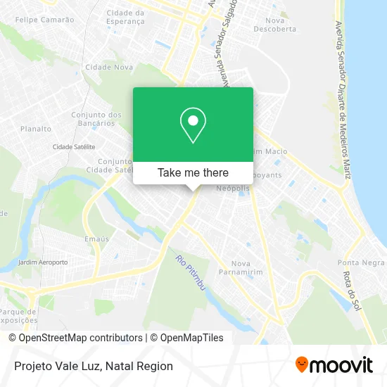 Projeto Vale Luz map