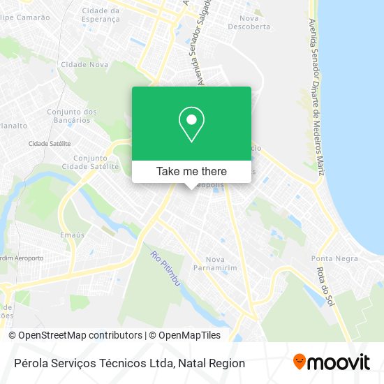 Pérola Serviços Técnicos Ltda map