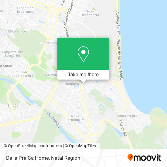 De la Pra Ca Home map