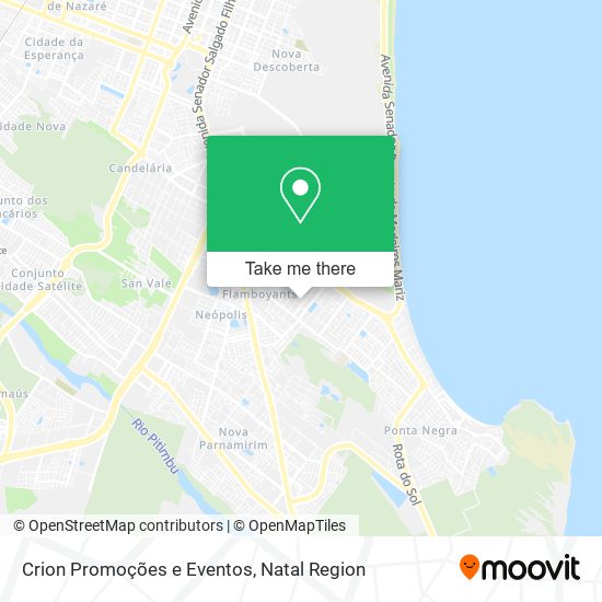 Crion Promoções e Eventos map