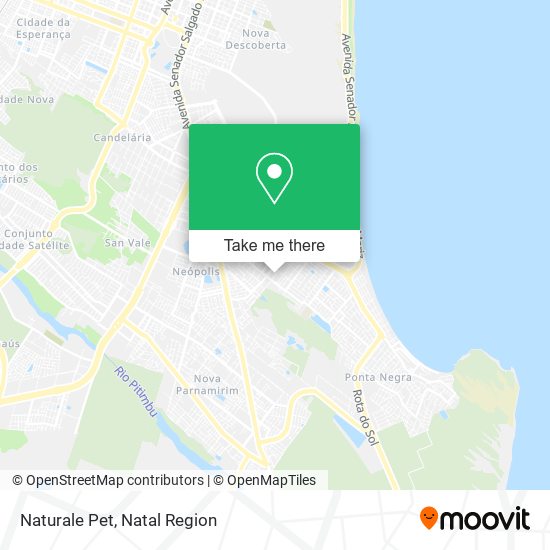 Naturale Pet map