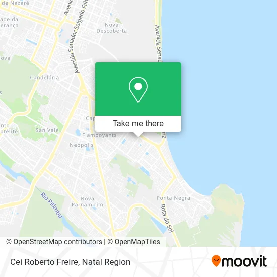 Cei Roberto Freire map