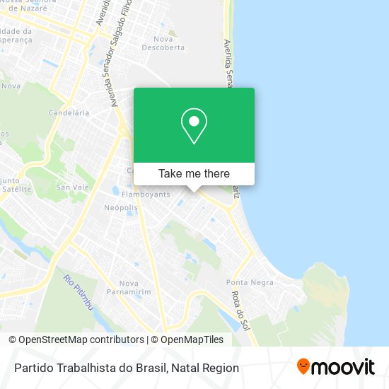 Partido Trabalhista do Brasil map