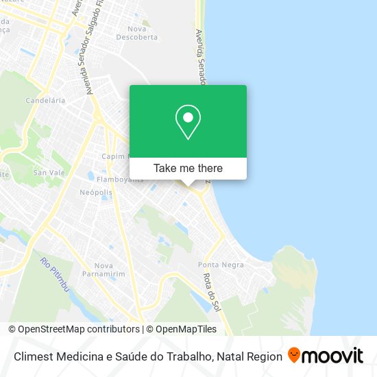 Climest Medicina e Saúde do Trabalho map