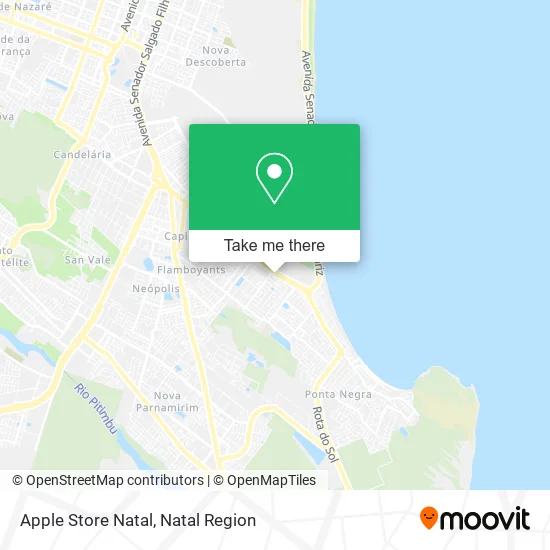 Apple Store Natal map