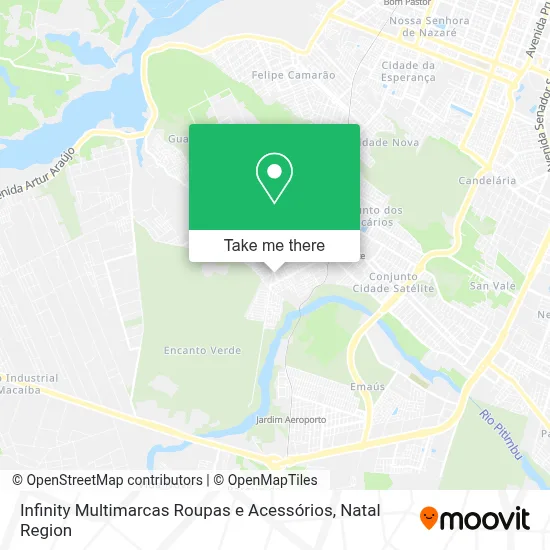 Infinity Multimarcas Roupas e Acessórios map