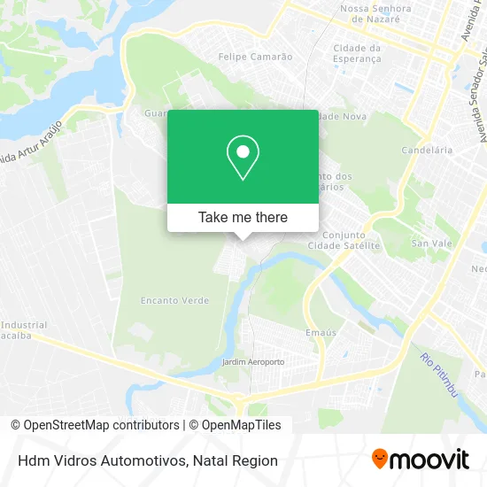 Hdm Vidros Automotivos map