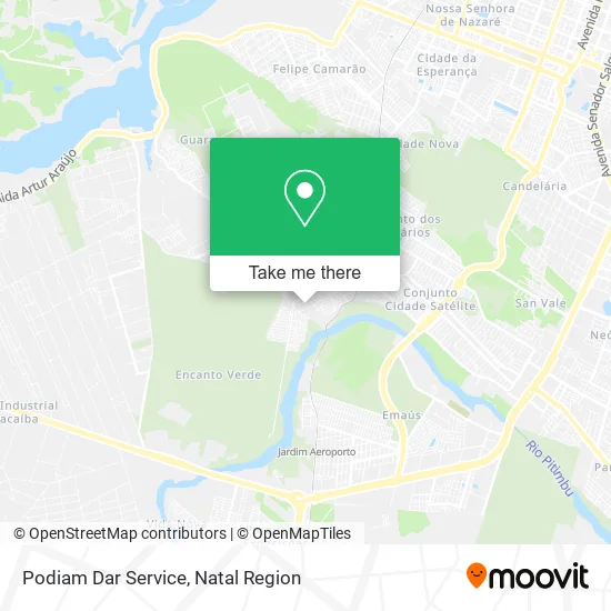 Podiam Dar Service map