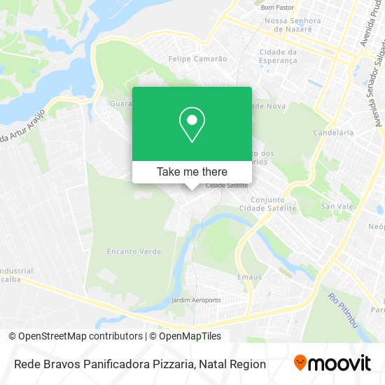 Rede Bravos Panificadora Pizzaria map