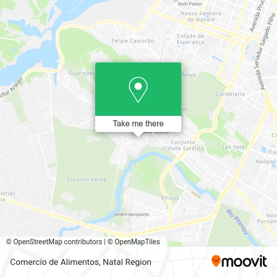 Comercio de Alimentos map
