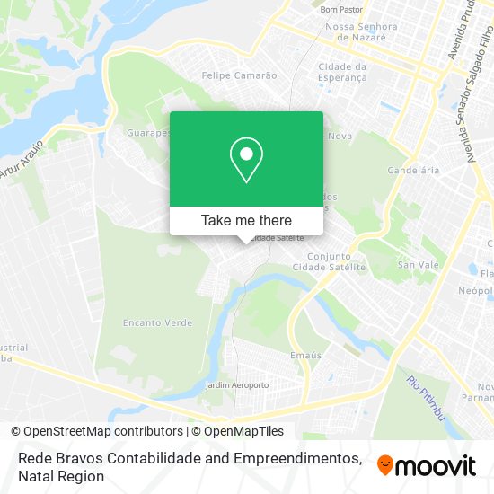 Rede Bravos Contabilidade and Empreendimentos map