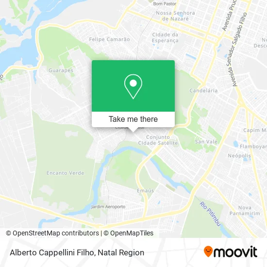 Alberto Cappellini Filho map