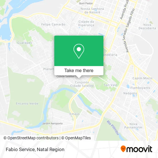 Fabio Service map