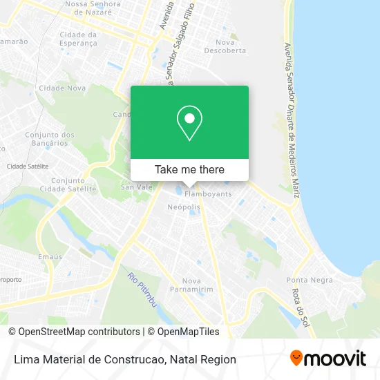 Lima Material de Construcao map