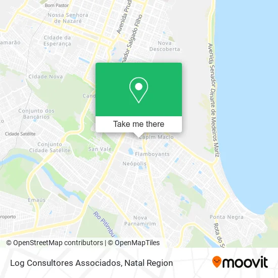 Log Consultores Associados map