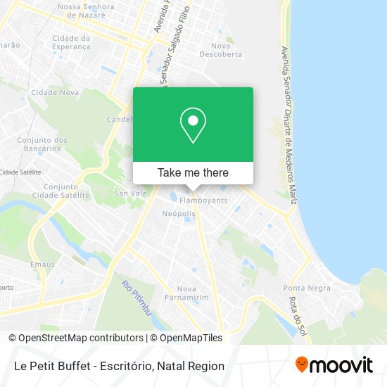 Mapa Le Petit Buffet - Escritório