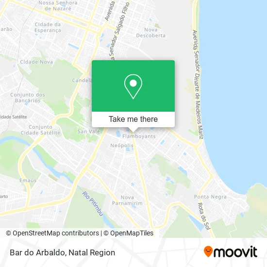 Bar do Arbaldo map