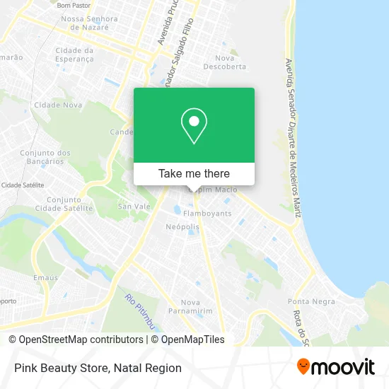 Pink Beauty Store map