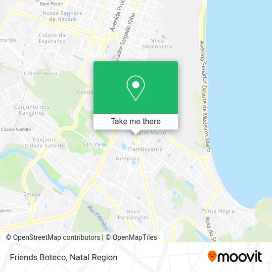 Boteco dos Amigos map