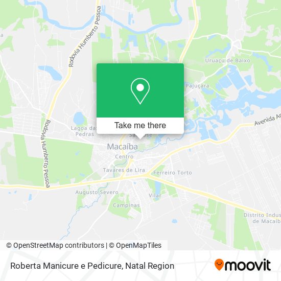 Roberta Manicure e Pedicure map