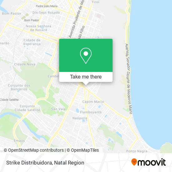Strike Distribuidora map