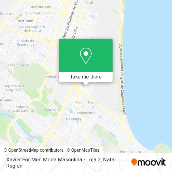 Xavier For Men Moda Masculina - Loja 2 map