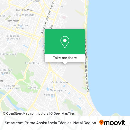 Smartcom Prime Assistência Técnica map