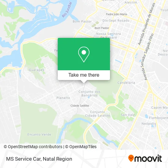 MS Service Car map