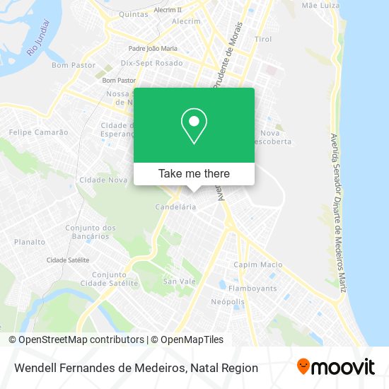 Wendell Fernandes de Medeiros map