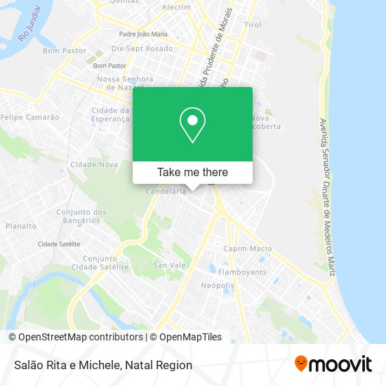 Salão Rita e Michele map