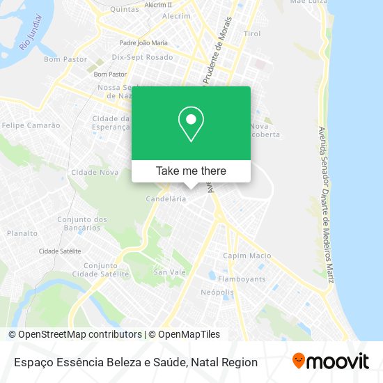 Espaço Essência Beleza e Saúde map
