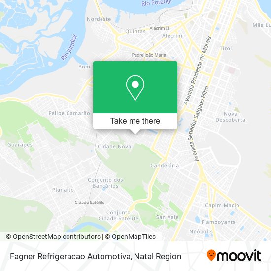 Fagner Refrigeracao Automotiva map
