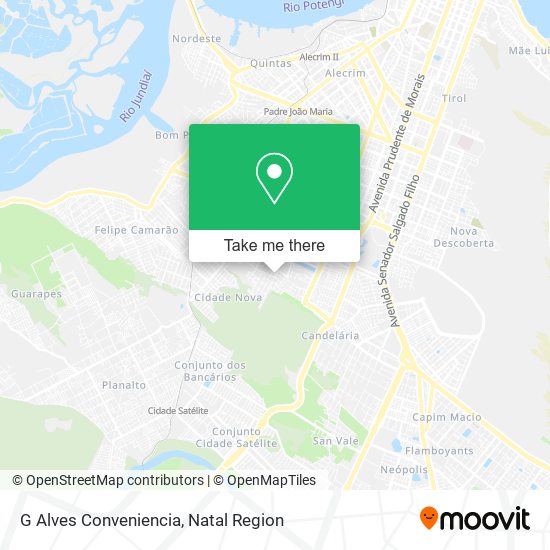 G Alves Conveniencia map