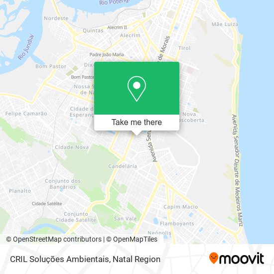 CRIL Soluções Ambientais map