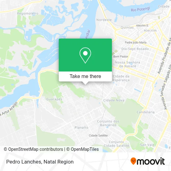 Pedro Lanches map