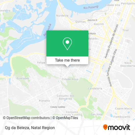 Qg da Beleza map
