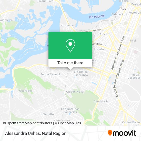 Alessandra Unhas map