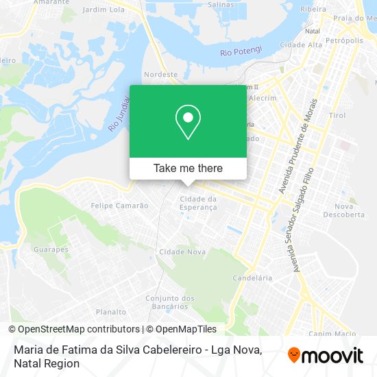 Maria de Fatima da Silva Cabelereiro - Lga Nova map