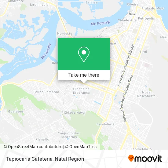 Tapiocaria Cafeteria map