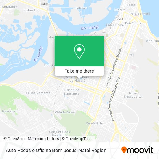 Auto Pecas e Oficina Bom Jesus map