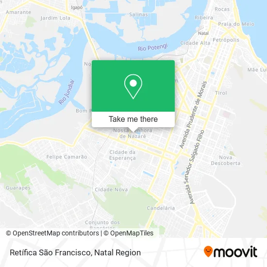 Retífica São Francisco map