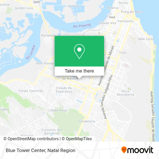 Blue Tower Center map