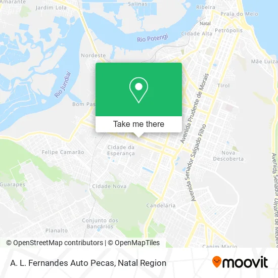 A. L. Fernandes Auto Pecas map