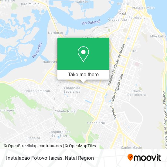 Instalacao Fotovoltaicas map