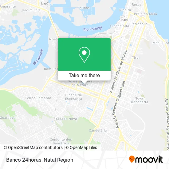 Banco 24horas map