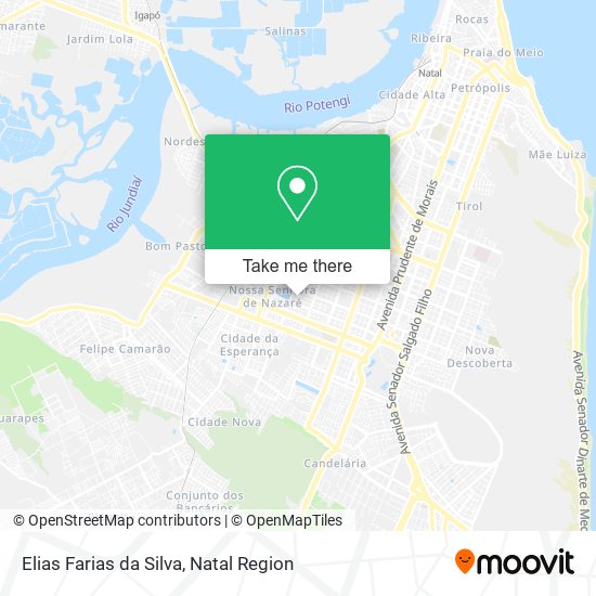 Elias Farias da Silva map