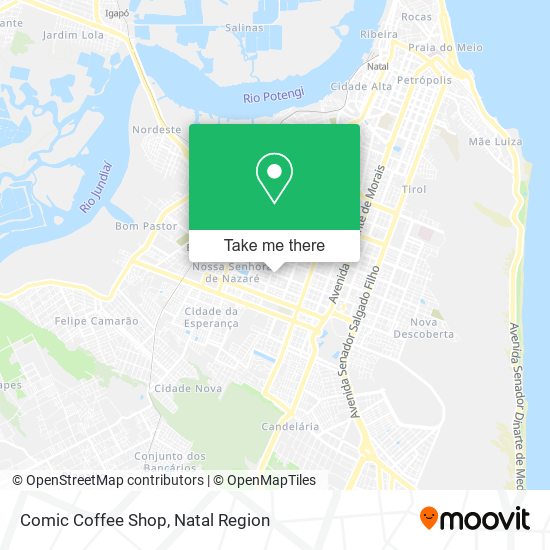 Comic Coffee Shop map