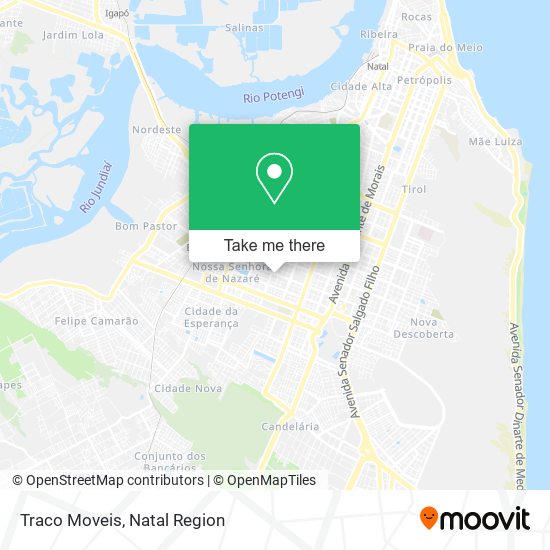 Traco Moveis map